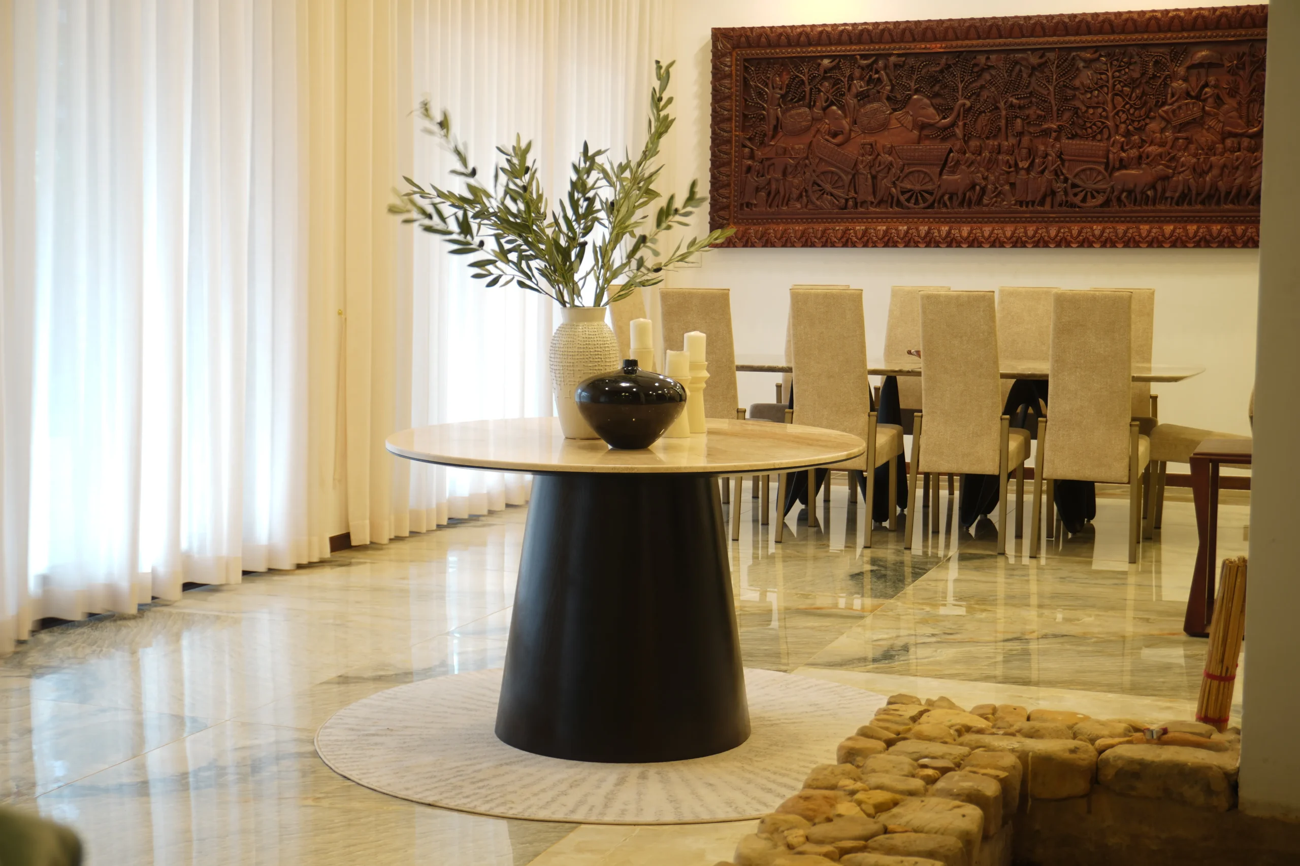 Villa Dam Duong - Private Retreat by Samanea Dining Area"