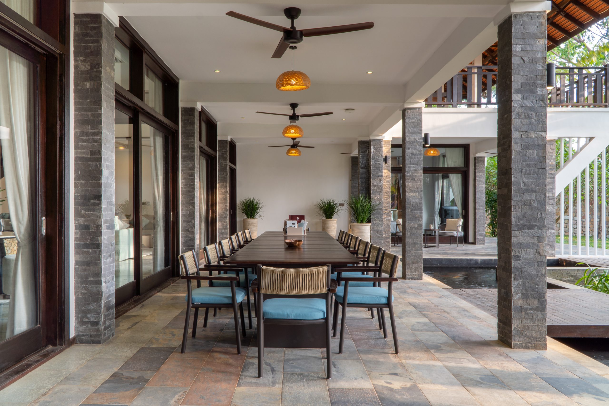 Villa Dam Duong - Private Retreat by Samanea Dining Area"
